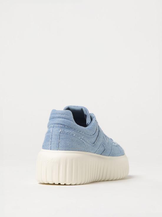 25FW 호간 뮬/슬리퍼 HXW6450FE91U0T U030 Denim - HOGAN