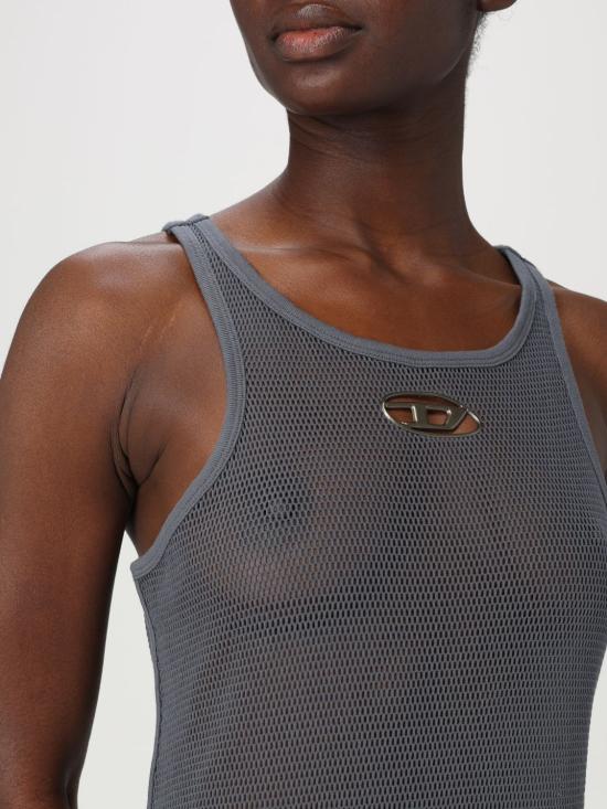 25FW 디젤 롱 원피스 A177210HJBS 9DV Grey - DIESEL