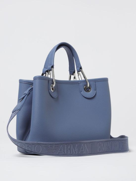 25FW 엠포리오 아르마니 토트백 EW000361AF12036 M8128 Denim - EMPORIO ARMANI