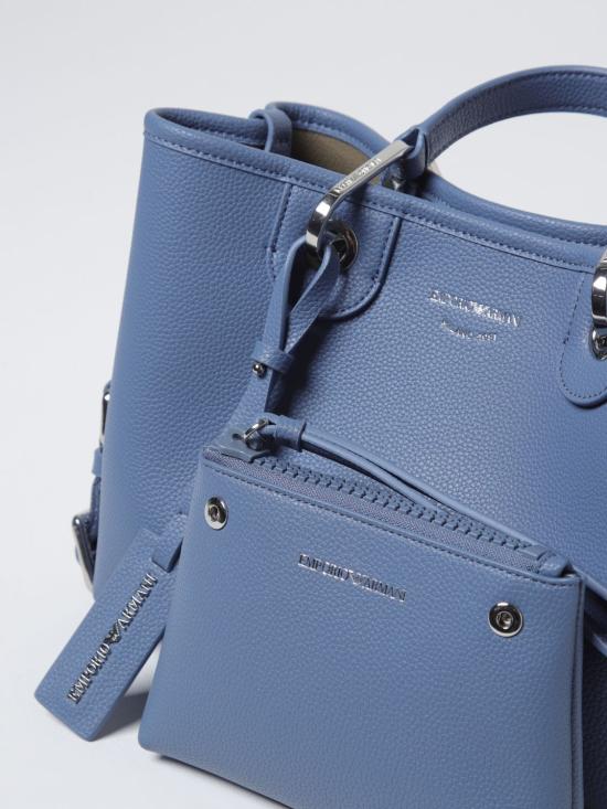 25FW 엠포리오 아르마니 토트백 EW000361AF12036 M8128 Denim - EMPORIO ARMANI