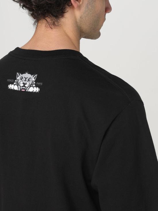 25SS 겐조 반팔 티셔츠 FF55TS5334SG 99J Black - KENZO