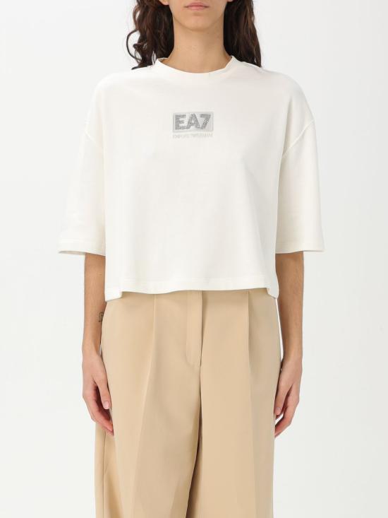 25SS 엠포리오 아르마니 반팔 티셔츠 7W000177AF12473 U0005 Natural