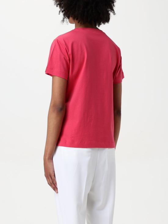 25FW 핑코 반팔 티셔츠 103320A2G7 O57 Red - PINKO