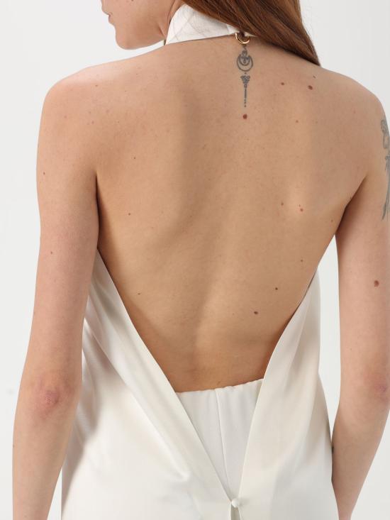 25SS 스텔라 맥카트니 민소매 티셔츠 6T02383FU302 9200 Yellow Cream - STELLA MCCARTNEY