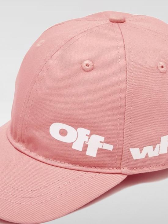 25FW [키즈] 오프화이트 모자 OGLB002S25FAB001 3001 Pink - OFF WHITE