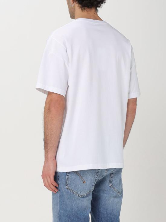 25FW 겐조 반팔 티셔츠 FF55TS4894SG 01 White - KENZO