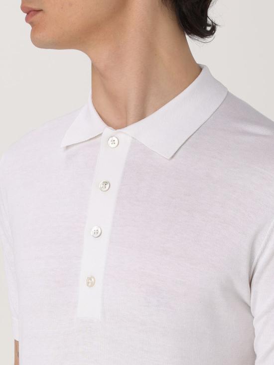 25FW 파올로페코라 폴로 티셔츠 A0062F200 8808 White - PAOLO PECORA