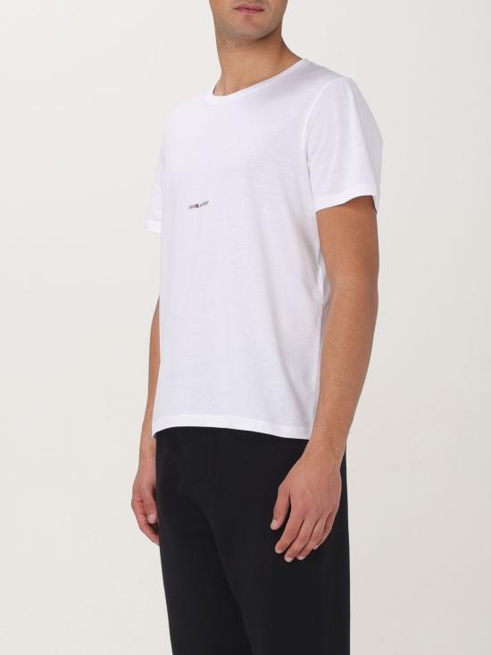 25FW 생로랑 리브 고쉬 티셔츠 464572YB2DQ 9000 White - SAINT LAURENT