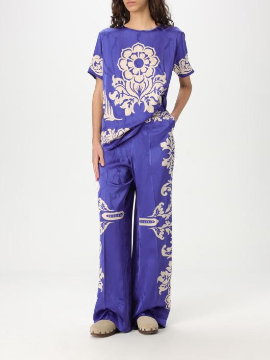 25FW 에트로 팬츠 WREA0014AK893 X0883 Blue - ETRO