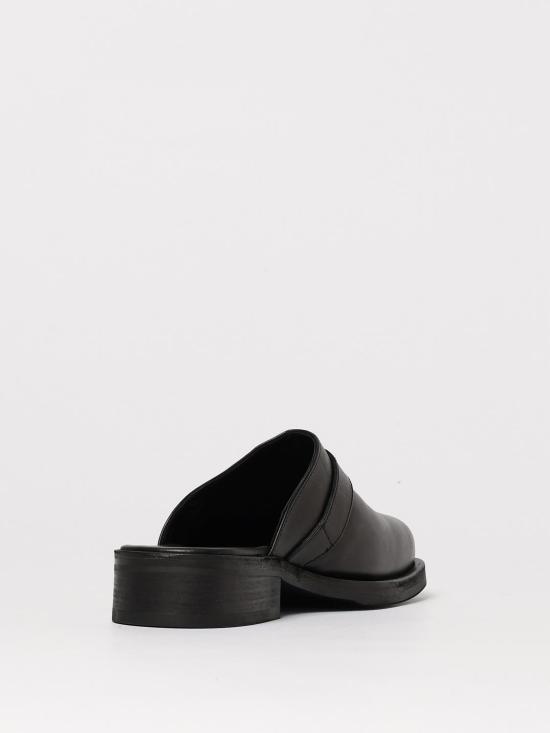 25SS 아워레가시 뮬/슬리퍼 A2217CVSE Black Leather - OUR LEGACY