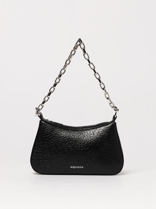 25FW 알렉산더 맥퀸 숄더백 8135531VDGB 1000 Black