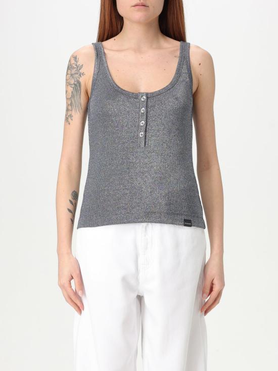 25FW 핑코 민소매 티셔츠 104649A2CQ EI2 Blue