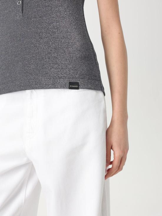 25FW 핑코 민소매 티셔츠 104649A2CQ EI2 Blue - PINKO