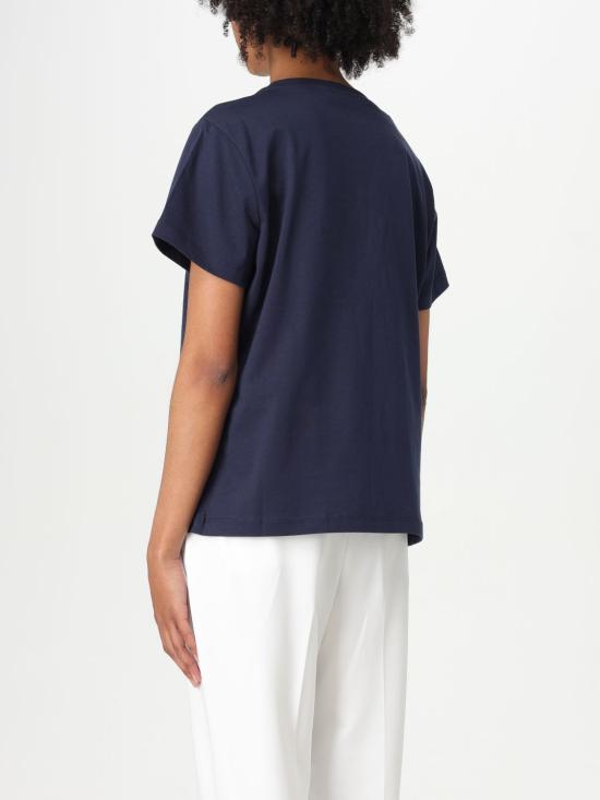 25FW 핑코 반팔 티셔츠 100535A2G7 G1A Blue - PINKO