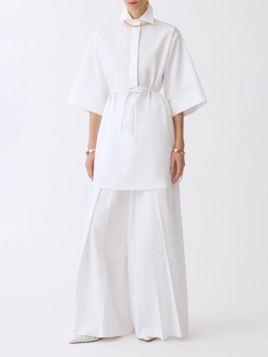 25FW 파비아나 필리피 셔츠 CAD275F650L306 21 White - FABIANA FILIPPI