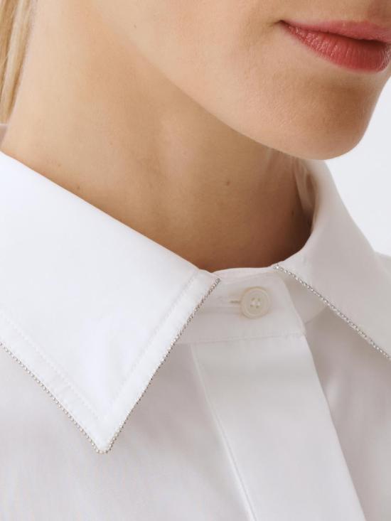 25FW 파비아나 필리피 셔츠 CAD275F650L306 21 White - FABIANA FILIPPI