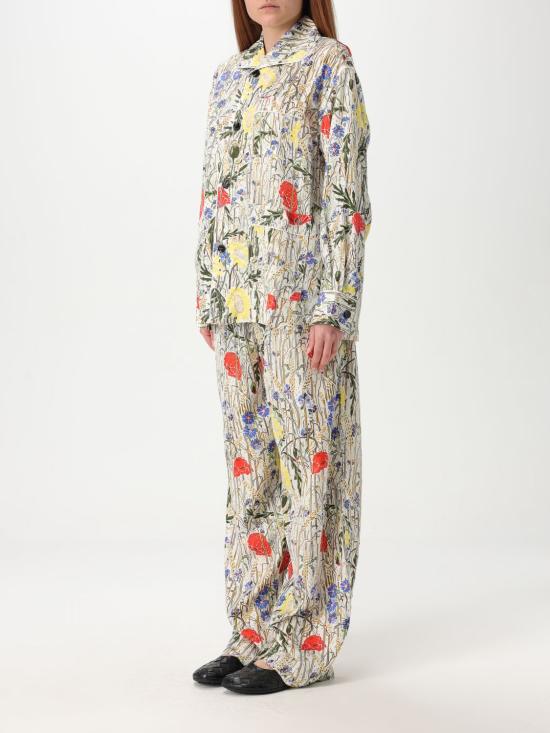 25FW 보테가베네타 수트 세트 817460V52Y0 9621 White - BOTTEGA VENETA