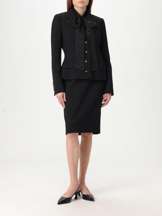 25SS 돌체앤가바나 블라우스 F5Q44TFJTBR N0000 Black - DOLCE & GABBANA