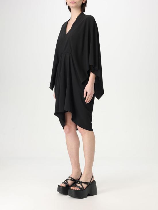 25SS 릭 오웬스 미디 원피스 RP01E7534Y 09 Black - RICK OWENS