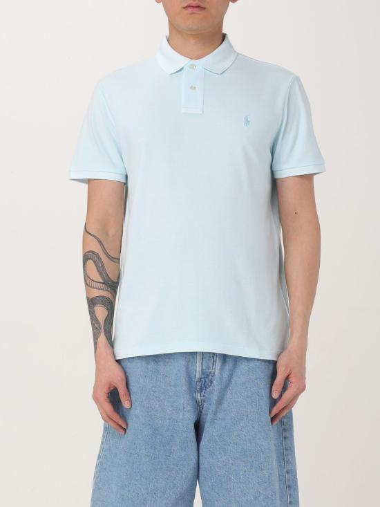25FW 폴로 랄프로렌 폴로 티셔츠 710969626 002 Blue