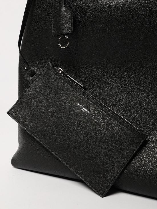 25SS 생로랑 숄더백 676657B680N 1000 Black - SAINT LAURENT