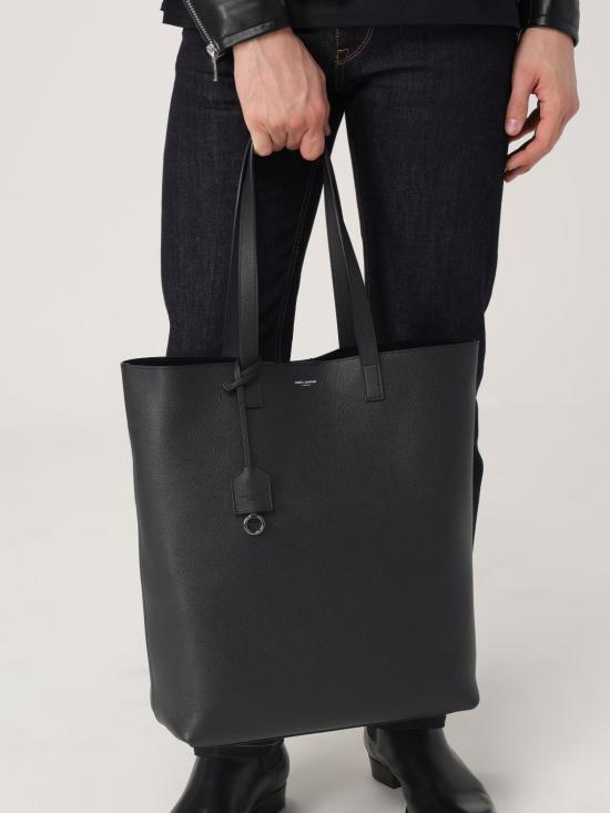 25SS 생로랑 숄더백 676657B680N 1000 Black - SAINT LAURENT