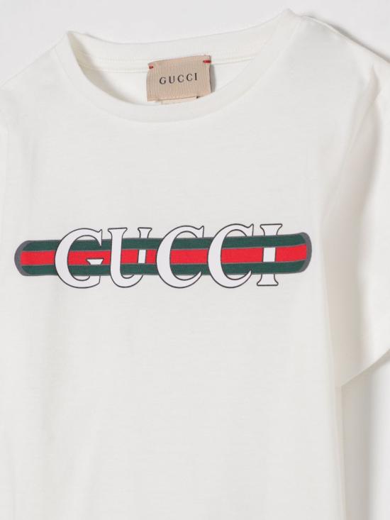 25FW [키즈] 구찌 티셔츠 561651XJGPI 9214 White - GUCCI