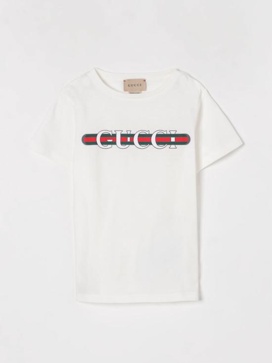 25FW [키즈] 구찌 티셔츠 561651XJGPI 9214 White