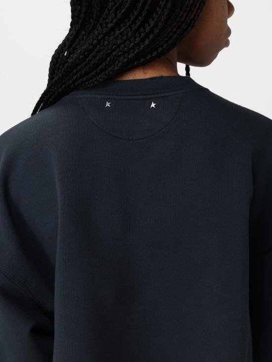 25SS 골든구스 스웨터 GWP02203P00189690456 Black - GOLDEN GOOSE