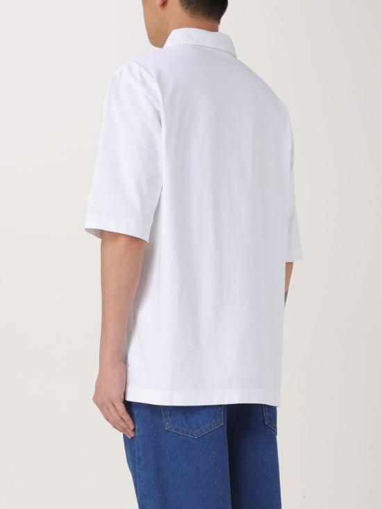 25FW 마르니 폴로 티셔츠 POMU0037X0UTC406 00W01 White - MARNI