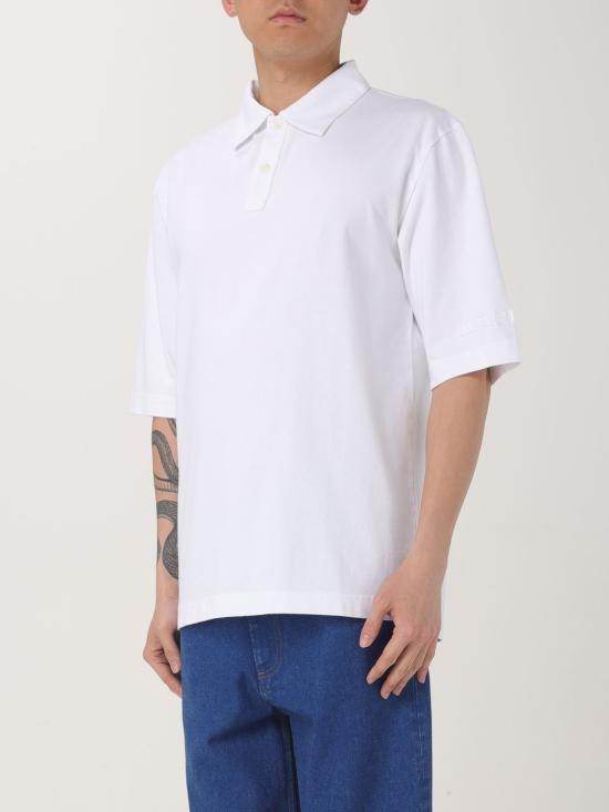 25FW 마르니 폴로 티셔츠 POMU0037X0UTC406 00W01 White - MARNI