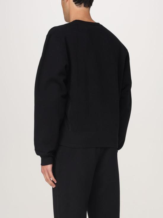 25FW 생로랑 CASSANDRE, 캐산드르 크루넥 스웨트셔츠 820127Y36SW 1000 Black - SAINT LAURENT