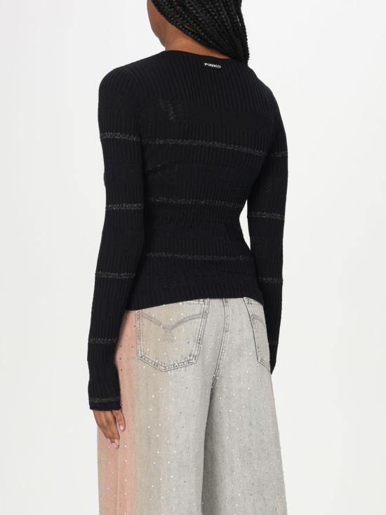 25FW 핑코 스웨터 104735A2FC Z99 Black - PINKO