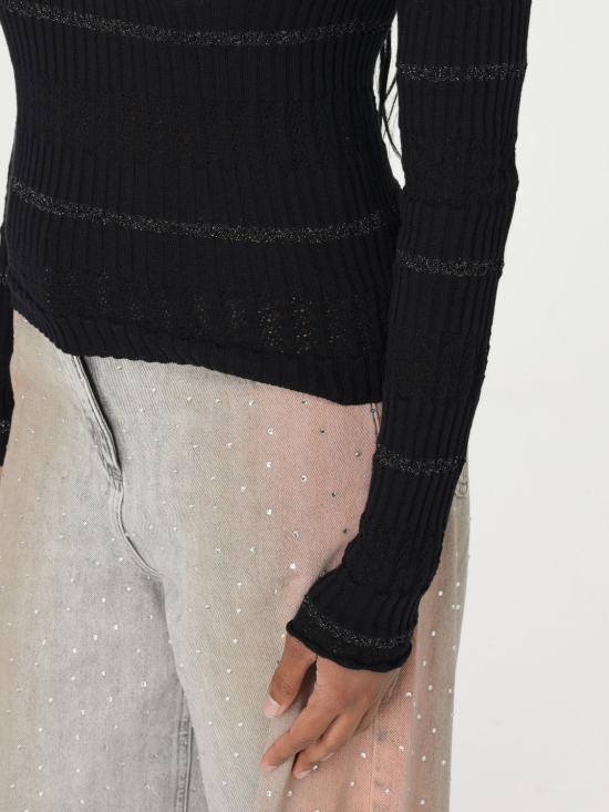 25FW 핑코 스웨터 104735A2FC Z99 Black - PINKO