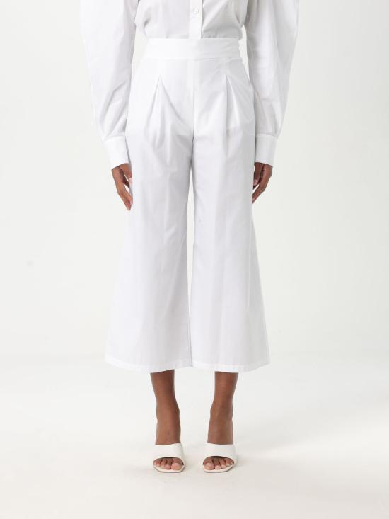 25SS 에르마노 설비노 팬츠 D464P610OVZ 10601 White