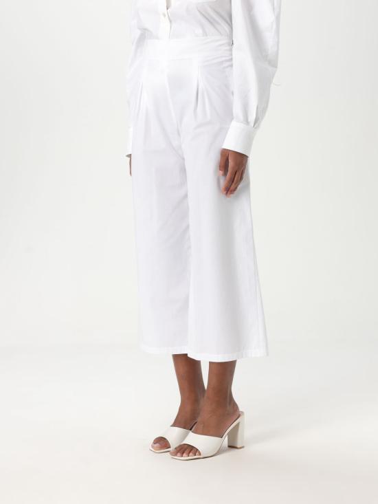 25SS 에르마노 설비노 팬츠 D464P610OVZ 10601 White - ERMANNO SCERVINO