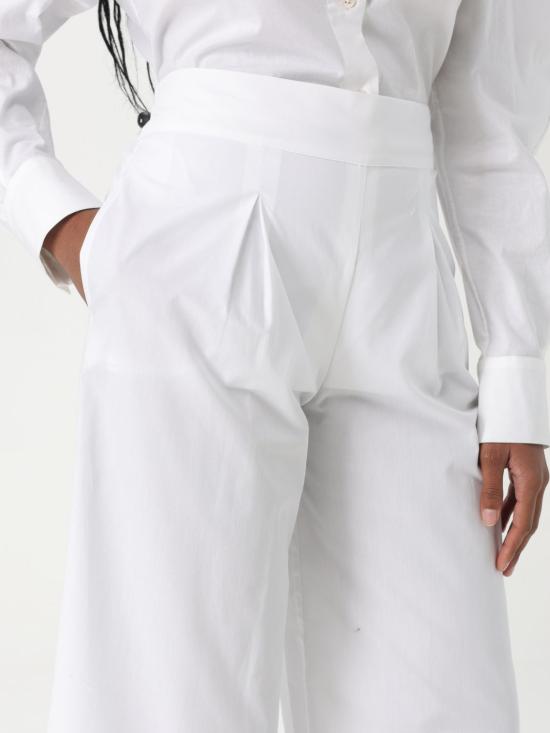 25SS 에르마노 설비노 팬츠 D464P610OVZ 10601 White - ERMANNO SCERVINO