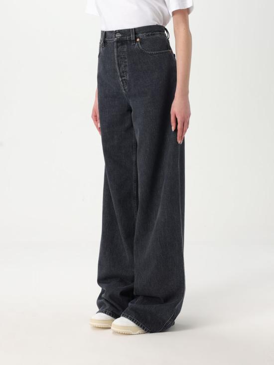 25FW 구찌 와이드 레그 데님  812268XDCOA 1000 Black - GUCCI