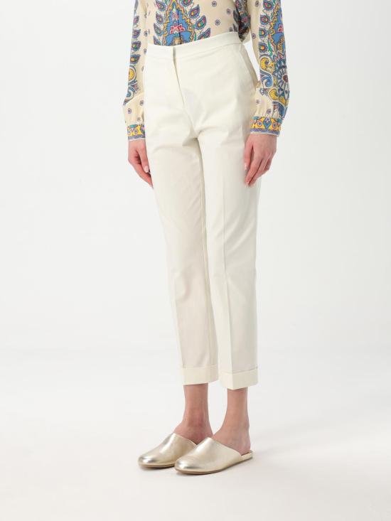 25FW 에트로 스트레이트 팬츠 WREA000299TUEG0 W3796 White - ETRO