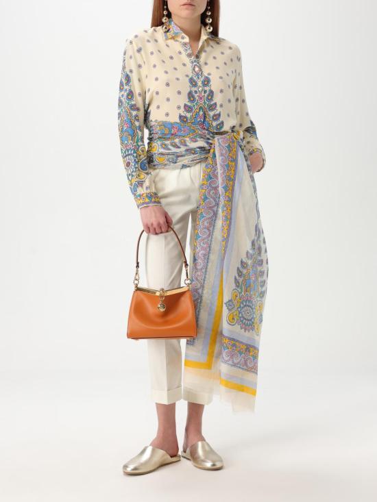 25FW 에트로 스트레이트 팬츠 WREA000299TUEG0 W3796 White - ETRO