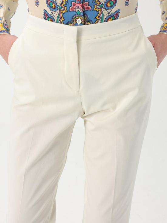 25FW 에트로 스트레이트 팬츠 WREA000299TUEG0 W3796 White - ETRO