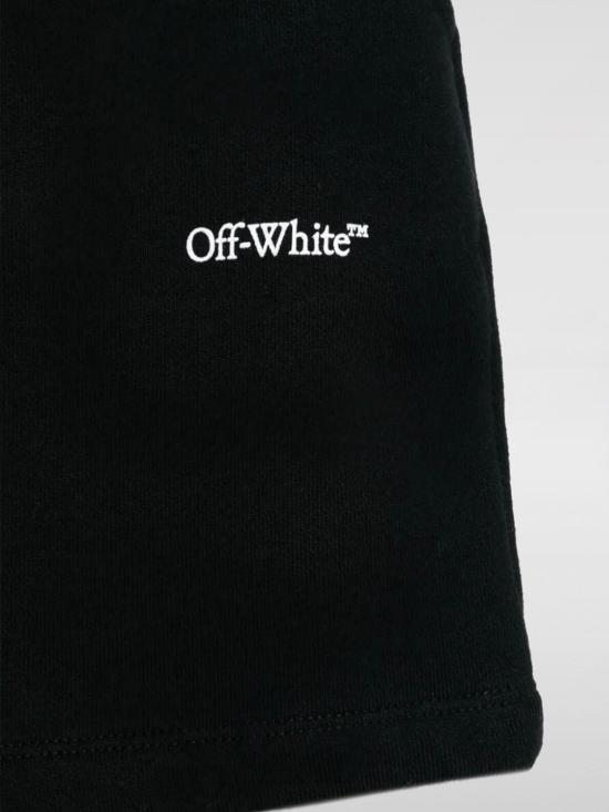 25FW [키즈] 오프화이트 스커트 OGCK001C99FLE003 1001 Black - OFF WHITE