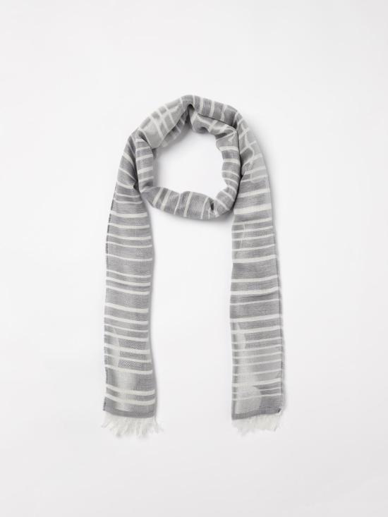 25SS 엠포리오 아르마니 머플러/스카프 EW001919AF15834 U8052 Denim - EMPORIO ARMANI