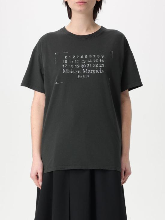 25SS 마르지엘라 반팔 티셔츠 S51GC0534S24575 969 Black