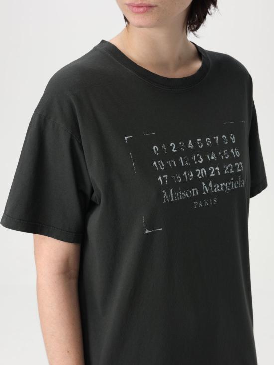 25SS 마르지엘라 반팔 티셔츠 S51GC0534S24575 969 Black - MAISON MARGIELA