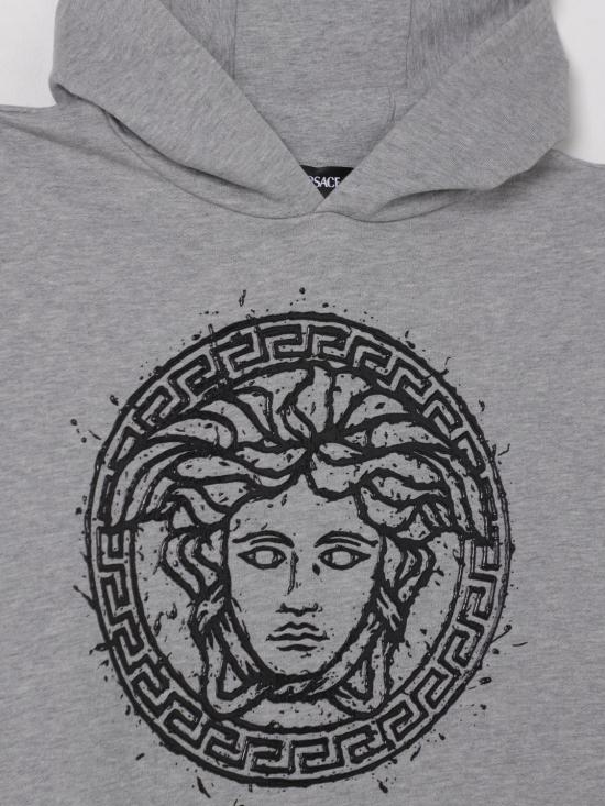 25FW [키즈] 베르사체 티셔츠 10183331A13053 2E230 Grey - VERSACE