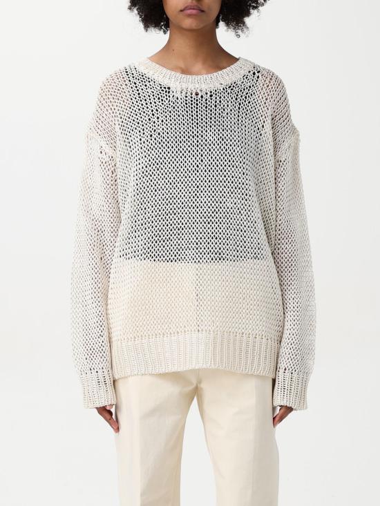 25FW 질샌더 스웨터 J02GP0209J16135 105 White