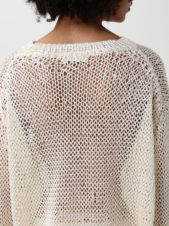 25FW 질샌더 스웨터 J02GP0209J16135 105 White - JIL SANDER