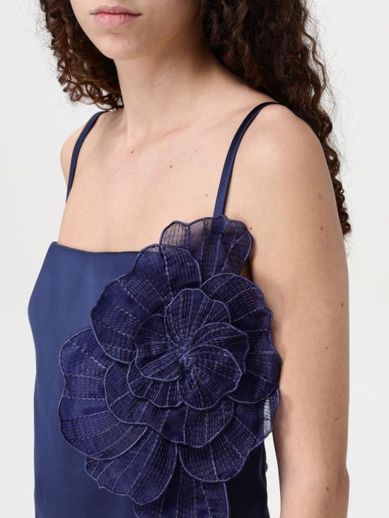 25FW 엘리자베타프랜치 숏 원피스 AB7305 DC8 Blue - ELISABETTA FRANCHI