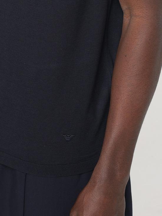 25FW 엠포리오 아르마니 폴로 티셔츠 EM000680AF13907 UB118 Blue - EMPORIO ARMANI